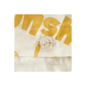 %100 Pamuk Hello Çocuk Nevresim Takımı Sarı (160x220 Cm) Sarı