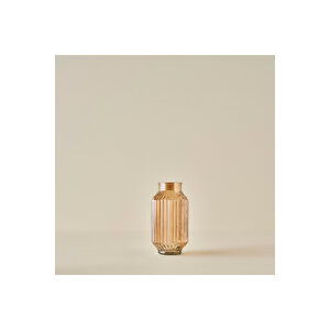 Nilda Cam Vazo Naturel (12x23 Cm) Naturel