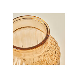 Nilda Cam Vazo Naturel (12x23 Cm) Naturel