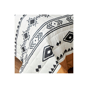 Anchal Kapitoneli Çok Amaçlı Çift Kişilik Yatak Örtüsü Seti (240x220 Cm) Çok Renkli