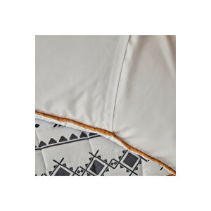 Anchal Kapitoneli Çok Amaçlı Çift Kişilik Yatak Örtüsü Seti (240x220 Cm) Çok Renkli