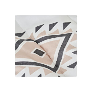 Nora Kapitoneli Çok Amaçlı Çift Kişilik Yatak Örtüsü Seti (240x220 Cm) Çok Renkli