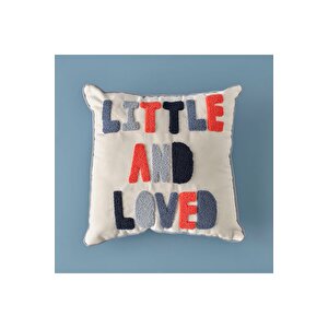 %100 Pamuk Marine Punchlı Kids Kırlent (35x35 Cm) Çok Renkli