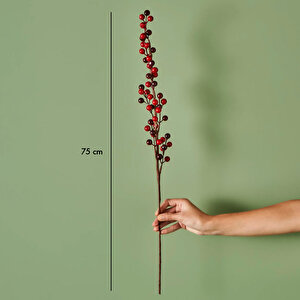 Kokina Dal Çiçek Kırmızı (75 Cm) Kırmızı