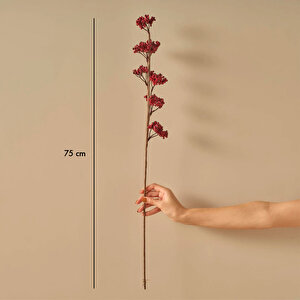 Kokina Dal Çiçek Kırmızı (75 Cm) Kırmızı