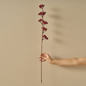 Kokina Dal Çiçek Kırmızı (75 Cm) Kırmızı