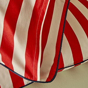 %100 Pamuk Line Çift Kişilik Pike Takımı Lacivert (200x220 Cm) Lacivert