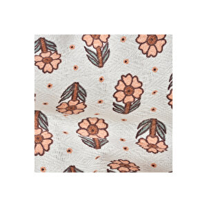 Jane Pamuklu Çift Kişilik Baskılı Pike (200x220 Cm) Çok Renkli