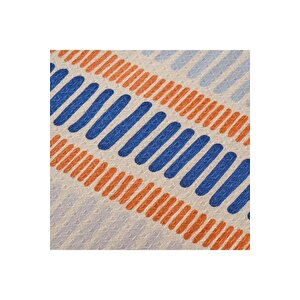 Marin Cooper Pamuklu Çift Kişilik Baskılı Pike Mavi (200x220 Cm) Mavi