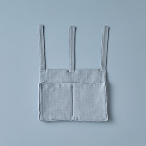 %100 Pamuk Marine Beşik Organizer (30x40 Cm) Çok Renkli