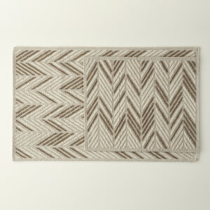 %100 Pamuk Corner Paspas Takımı Vizon (60x100 Cm) Vizon