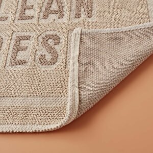 Clean Fresh Paspas Takımı Krem (60x100 - 50x60 Cm) Krem