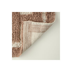 %100 Pamuk Bath Paspas (60x100 Cm) Çok Renkli
