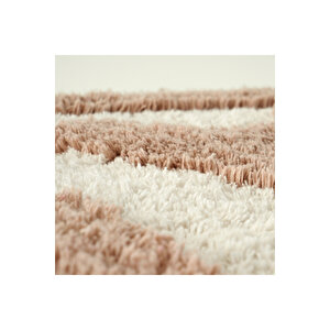 %100 Pamuk Bath Paspas (60x100 Cm) Çok Renkli