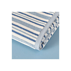 %100 Pamuk Marine Banyo Havlusu (90x150 Cm) Çok Renkli Çok Renkli
