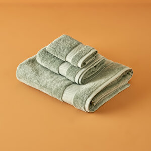 %100 Pamuk Premium Dorita Yüz Havlusu Mint (50x90 Cm) Mint