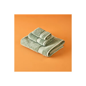 %100 Pamuk Premium Dorita Yüz Havlusu Mint (50x90 Cm) Mint Mint