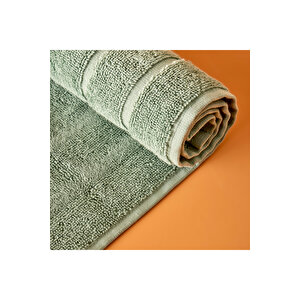 %100 Pamuk Premium Dorita Ayak Havlusu Mint (50x70 Cm) Mint Mint