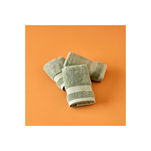 %100 Pamuk Premium Dorita El Havlusu 3'lü Mint (30x50 Cm) Mint Mint