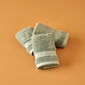 %100 Pamuk Premium Dorita El Havlusu 3'lü Mint (30x50 Cm) Mint