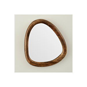 Adela Ahşap Ayna Naturel (22,5x2,5x24,5 Cm) Naturel