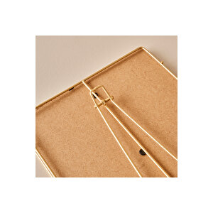 Daisy Dekoratif Çerçeve Gold (13x2x18 Cm) Gold