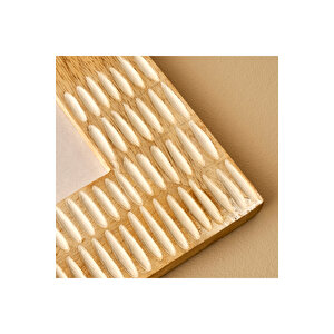 Edna Mango Ağacı Dekoratif Çerçeve Naturel (23x2x28 Cm) Naturel