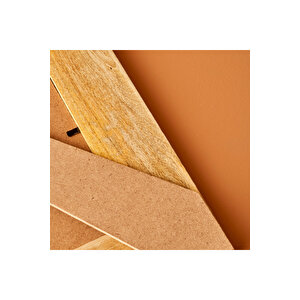 Edna Mango Ağacı Dekoratif Çerçeve Naturel (20x2x25 Cm) Naturel