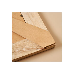 Aria Mango Ağacı Dekoratif Çerçeve Beyaz (28x2x23 Cm) Beyaz