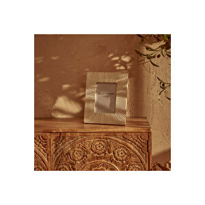 Aria Mango Ağacı Dekoratif Çerçeve Beyaz (28x2x23 Cm) Beyaz