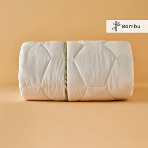 Bambu King Size Yorgan Beyaz (235x215 Cm) Beyaz