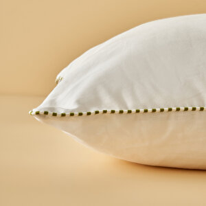 Fluffy Bambu Yastık Beyaz (50x70 Cm) Beyaz