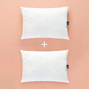 Bella 2'li Microfiber Yastık Beyaz (50x70 Cm) Beyaz