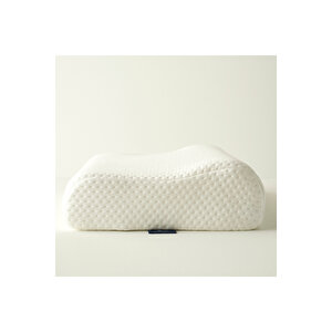 Boyun Destekli Ortopedik Visco Yastık Beyaz (55x35x12x10 Cm) Beyaz