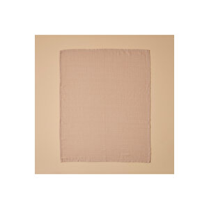 Alpaca Müslin Örtü Seti 2'li Bej (64x64 Cm) Bej