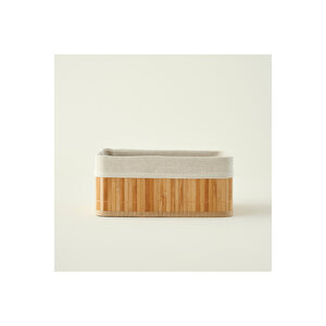 Bres Bambu Düzenleyici Kutu Naturel (31x22x13 Cm) Naturel