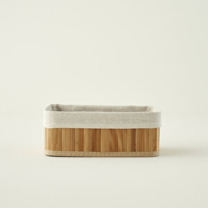 Bres Bambu Düzenleyici Kutu Naturel (27x17x10 Cm) Naturel