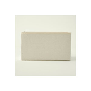 Ella Katlanabilir Organizer Sepet Naturel (36x24x20 Cm) Naturel