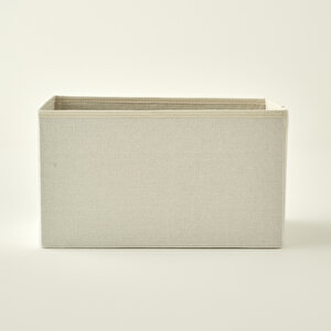 Ella Katlanabilir Organizer Sepet Naturel (36x24x20 Cm) Naturel