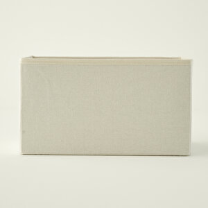 Ella Katlanabilir Organizer Sepet Naturel (36x24x20 Cm) Naturel