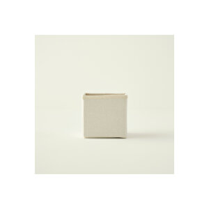 Ella Katlanabilir Organizer Sepet Naturel (28x28x13 Cm) Naturel
