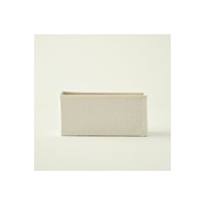 Ella Katlanabilir Organizer Sepet Naturel (28x13x13 Cm) Naturel