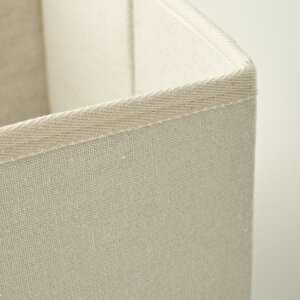 Ella Katlanabilir Organizer Sepet Naturel (28x13x13 Cm) Naturel