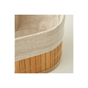 Bres Bambu Düzenleyici Kutu 2'li Naturel Naturel