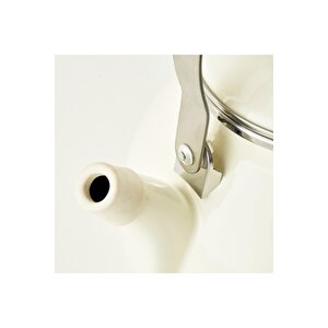 Cozy Emaye Demlik Krem (2 Lt) Krem