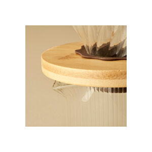 Tabarise Filtre Kahve Demliği Naturel (600 Cc) Naturel
