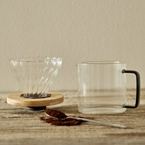 Tabarise Filtre Kahve Demliği Naturel (600 Cc) Naturel