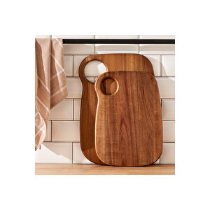 Allison Akasya Kesme Tahtası Naturel (38x27,5 Cm) Naturel