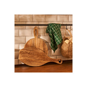 Perla Mango Kesme Tahtası Naturel (19x50x1,6 Cm) Naturel