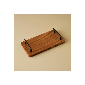 Eliffe Dekoratif Tepsi Naturel (30x15x5 Cm) Naturel